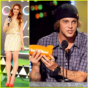 Lily Collins: Ryan Sheckler Wins Fave Male Athlete!