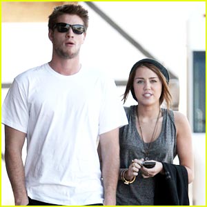 Miley Cyrus & Liam Hemsworth are Sushi Sweet