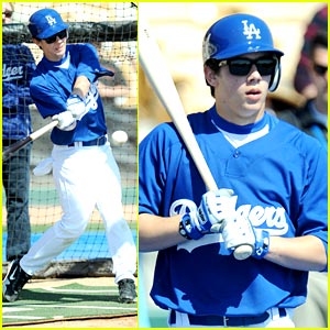 Nick Jonas is an L.A. Dodger
