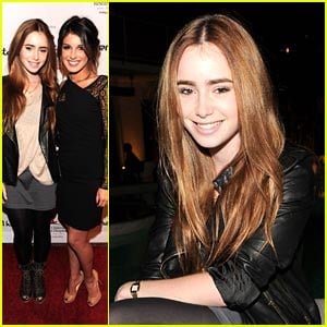 Lily Collins Supports Shenae Grimes' Snapshots