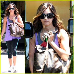 Ashley Tisdale is Louis Vuitton Lovely