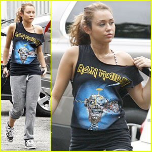 Miley Cyrus is an Iron Maiden