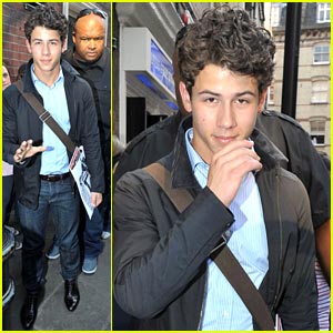 Nick Jonas: Les Miserables Rehearsals!