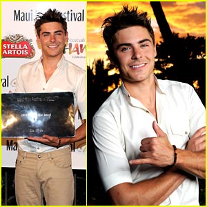 Zac Efron is a Star in Maui