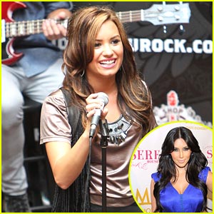 Demi Lovato Loves Kim Kardashian's Style