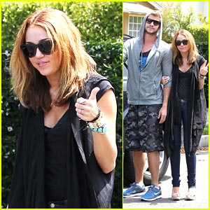 Miley Cyrus & Her Blue-Shoes Boyfriend