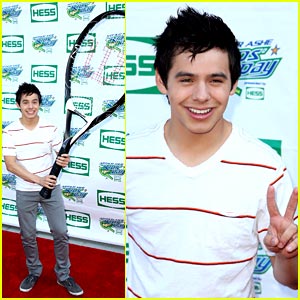 David Archuleta Takes Up Tennis with Allstar Weekend