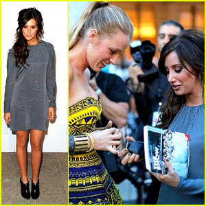 Ashley Tisdale: Fashion's Night Out!