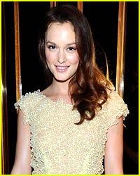 Leighton Meester is Pretty in Pink