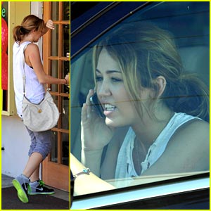 Miley Cyrus: Massage Parlor Stop-Off!