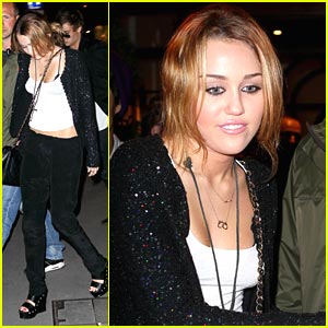 Miley Cyrus: L.O.L. Wrap Party in Paris