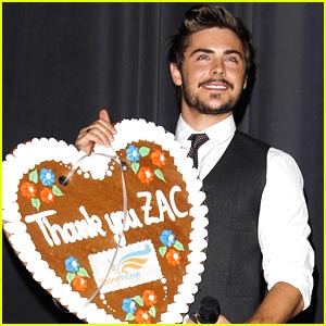 Zac Efron Shows His 'Wings'