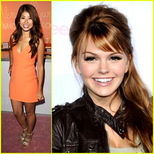 Aimee Teegarden & Yin Chang: Prom Stars Party with Teen Vogue!
