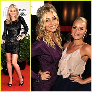 Aly & AJ Michalka See Red