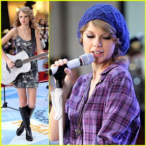 Taylor Swift Rocks Out Rockefeller Center