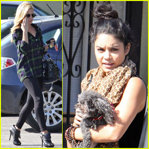 Vanessa Hudgens & Brittany Snow: Mid-Day Date!