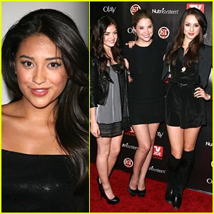 Pretty Little Liars Hit Up the Hot List Party
