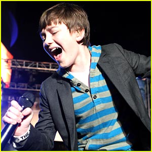 Greyson Chance: L.A. Live Goes Up in Lights