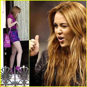 Miley Cyrus: 'So Undercover' with Megan Park!