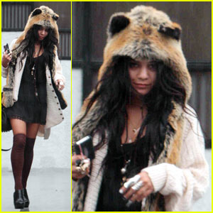 Vanessa Hudgens: Furry Foxy Lady