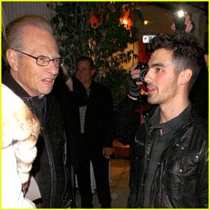Joe Jonas: Sidewalk Chat with Larry King