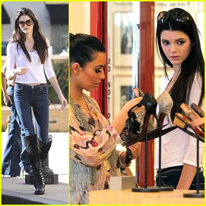 Kendall Jenner: Shoe Shopping with Kim & Kourtney!