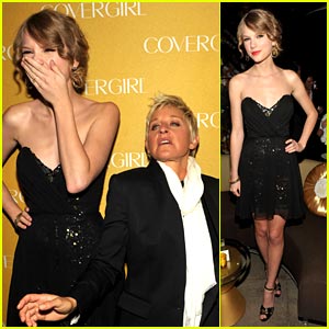Taylor Swift: CoverGirl Anniversary Party!