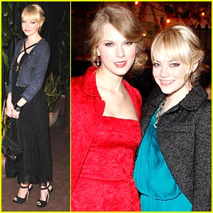Emma Stone & Taylor Swift: Montblanc Mates