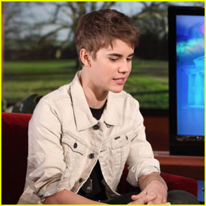 Justin Bieber Gives Ellen DeGeneres His Hair