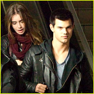 Taylor Lautner & Lily Collins: LAX Lovers