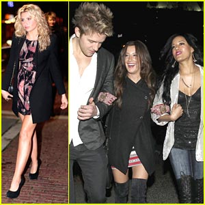 Ashley Tisdale & Aly Michalka: Hellcats Wrap Party!
