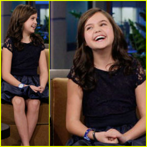Bailee Madison Just Goes With the 'Tonight Show'