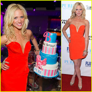 Brittany Snow: Birthday Party at Pure!