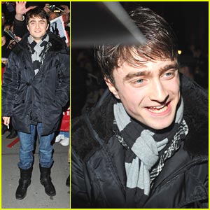 Daniel Radcliffe 'Succeeds' with Smiles