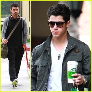 Nick & Joe Jonas: Out & About in Los Angeles