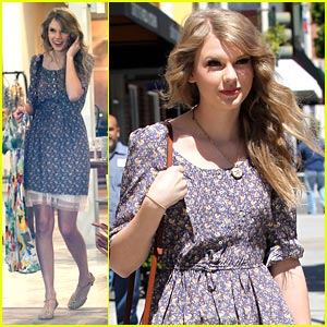 Taylor Swift: Anthropologie Shopping Spree!