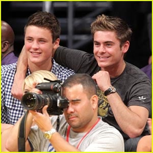 Zac & Dylan Efron: Laker Brothers!