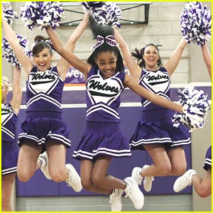 China McClain Cheers for Webster Wolves