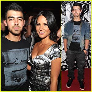 Joe Jonas: Maxim Hot 100 Party with Olivia Munn!
