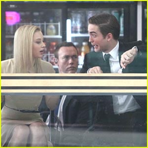 Robert Pattinson: Funny Faces on 'Cosmopolis' Set