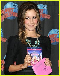 Bid & Win Ashley Tisdale's Signed Sharpay Clutch