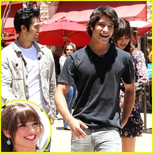 Crystal Reed Takes Teen Wolves To The Grove