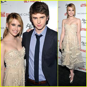 Emma Roberts: 'Getting By' with Freddie Highmore