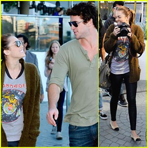 Miley Cyrus & Liam Hemsworth: Brisbane Lunchers