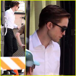 Robert Pattinson: Sharp on Set