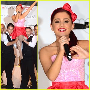 Ariana Grande Makes Macy's Music