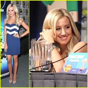Ashley Tisdale: Mom, Phineas & Ferb are at Comic-Con!