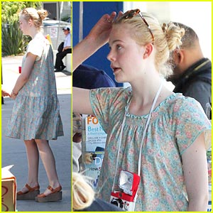 Elle Fanning is Very Vogue