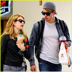 Emma Roberts & Chord Overstreet: Mickey D's In The Morning
