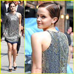 Emma Watson is a Silver Sight To See